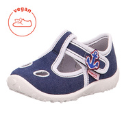 Superfit kapcie Spotty 0-609248-8000 granatowe z kotwicą