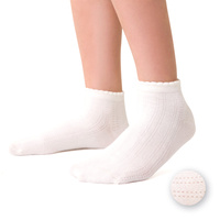 Steven skarpetki stopki ażurowe ecru 198004